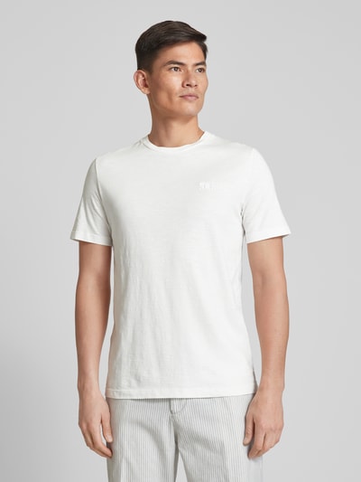 s.Oliver RED LABEL T-Shirt mit Label-Print Offwhite 4