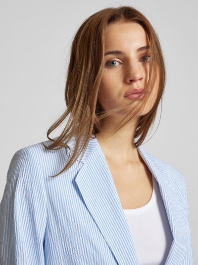 BOSS Blazer mit Paspeltasche in hellblau Hellblau 3