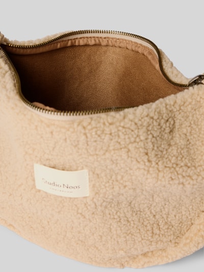 STUDIO NOOS Fannypack mit Logo-Patch Modell 'Teddy' Ecru 5