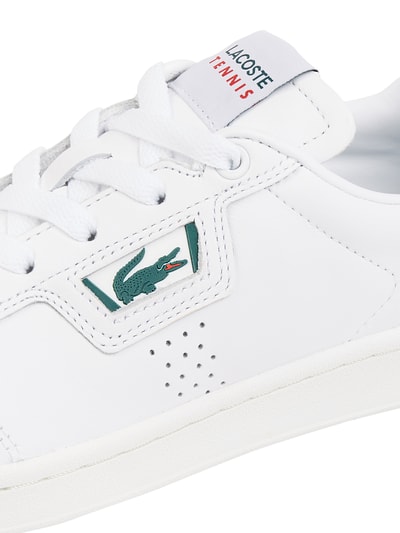 Lacoste Sneaker aus Leder Modell 'Masters Classic' Weiss 2