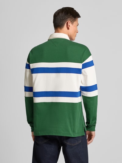 Tommy Hilfiger Sweatshirt mit Kentkragen Hellgruen 5