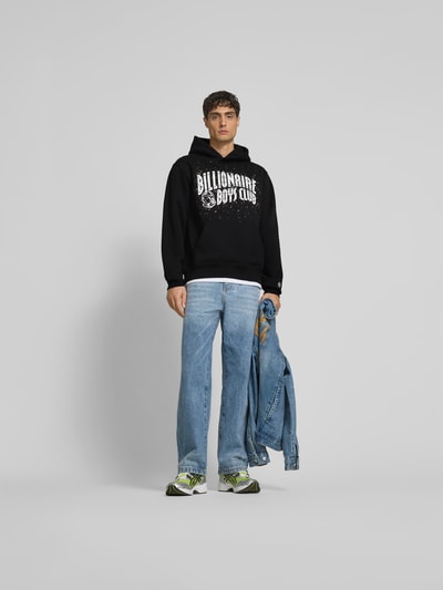 Billionaire Boys Club Bluza z kapturem z czystej bawełny Czarny 1