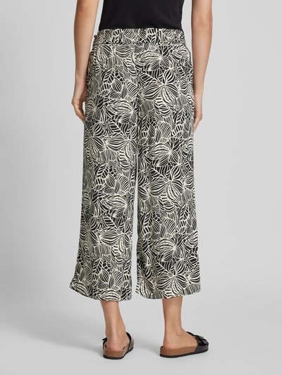 Christian Berg Woman Regular Fit Culotte mit Allover-Print Black 5