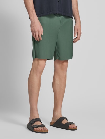 Only & Sons Regular Fit Shorts mit Strukturmuster Modell 'DRUM LIFE' Petrol 4