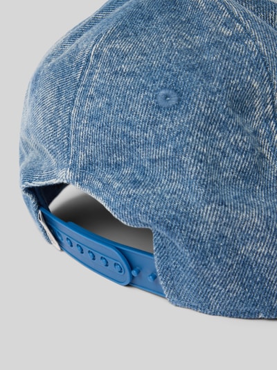 Von Dutch Basecap mit Baumwoll-Anteil Modell 'DAD BASEBALL' Jeansblau 3