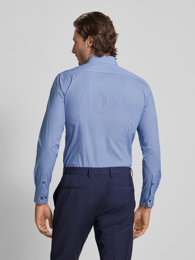 BOSS Slim Fit Business-Hemd mit Kentkragen Modell 'Hank' Bleu 5