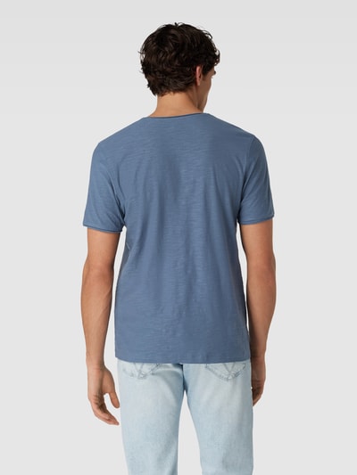 MCNEAL T-Shirt in melierter Optik Jeansblau 5