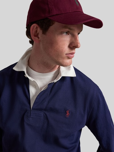 Polo Ralph Lauren Regular Fit Poloshirt aus reiner Baumwolle Marine 3