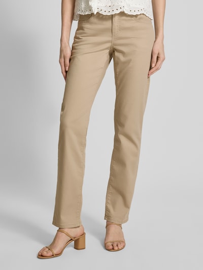 Angels Regular fit jeans in 5-pocketmodel, model 'Dolly' Zand - 4