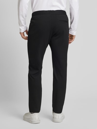 MCNEAL Regular Fit Sweatpants aus Viskose-Mix mit Ziernähten Black 5