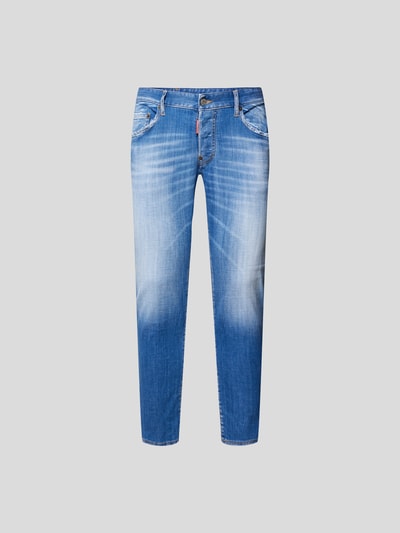 Dsquared2 Slim Fit Jeans im Used-Look Dunkelblau 2