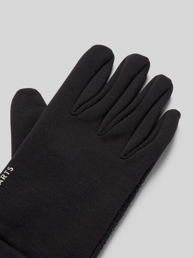 Barts Rękawiczki z nadrukiem z logo Czarny 3