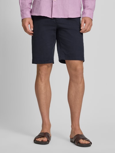 Marc O'Polo Regular Fit Bermudas aus Baumwoll-Mix Modell 'RESO JOGGER' Marine 4