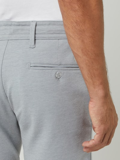 MCNEAL Slim Fit Chino-Shorts mit Stretch-Anteil  Hellgrau 3