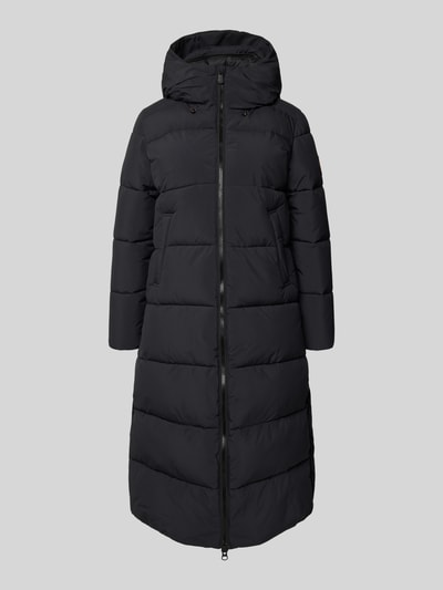 SAVE THE DUCK Płaszcz z efektem pikowania model ‘Missy’ Czarny 2