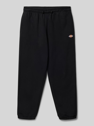 Dickies Spodnie dresowe o kroju comfort fit z nadrukiem z logo Czarny 1