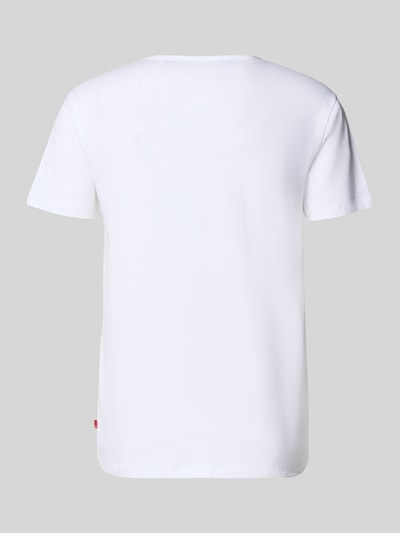 Levi's® t-shirt o kroju regular fit z czystej bawełny w zestaw 3 szt. model 'SOLID' Biały 3
