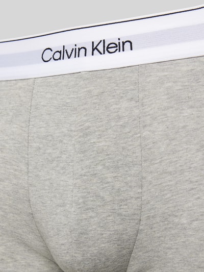 Calvin Klein Underwear Trunks mit Label-Bund im 3er-Pack Bleu 2