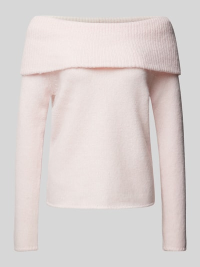 Gina Tricot Gebreide pullover in off shoulder-look Roze - 2