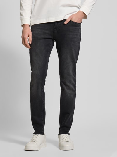 Brax Tapered Fit Jeans im 5-Pocket-Design Modell 'CHRIS' Jeansblau 4