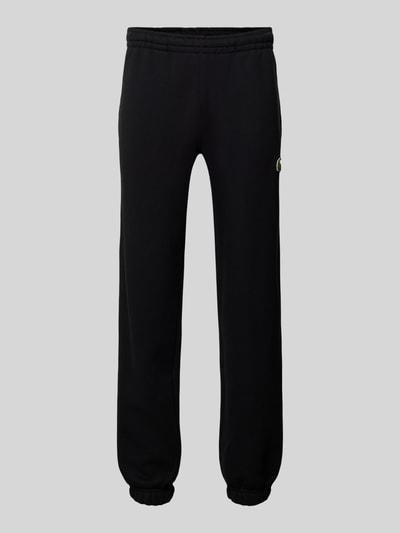 Lacoste Sweatpants met logopatch Zwart - 2