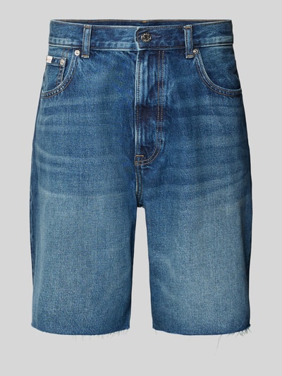 Calvin Klein Jeans Relaxed Fit Bermudas aus reiner Baumwolle Modell 'GREENWOOD' Dunkelblau 2