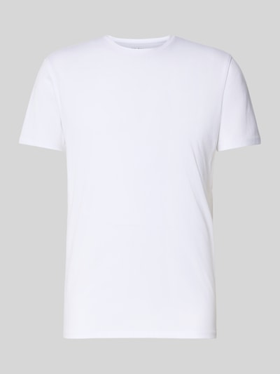 SELECTED HOMME Regular fit T-shirt van katoenmix Wit - 2