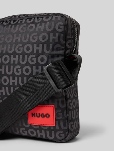 HUGO Umhängetasche mit Schulterriemen Modell 'ETHON' Black 3