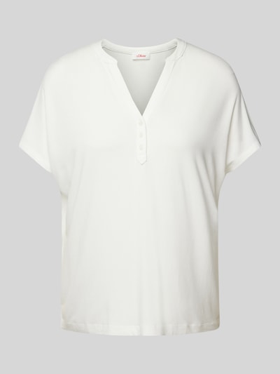 s.Oliver RED LABEL T-shirt met tuniekkraag Offwhite - 2