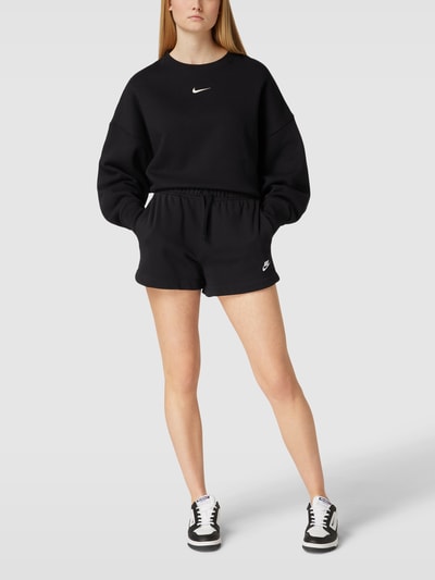 Nike Sweatshorts mit Label-Stitching Modell 'CLUB' Black 1