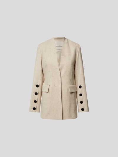 By Malene Birger Blazer mit V-Ausschnitt Beige 2