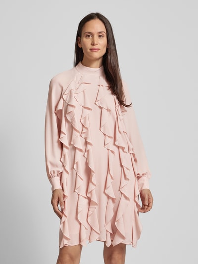 Jake*s Collection Knielanges Kleid mit Volants Rose 4