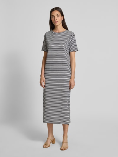 Smith and Soul Sukienka T-shirtowa z rękawem o dł. 1/2 Granatowy 4