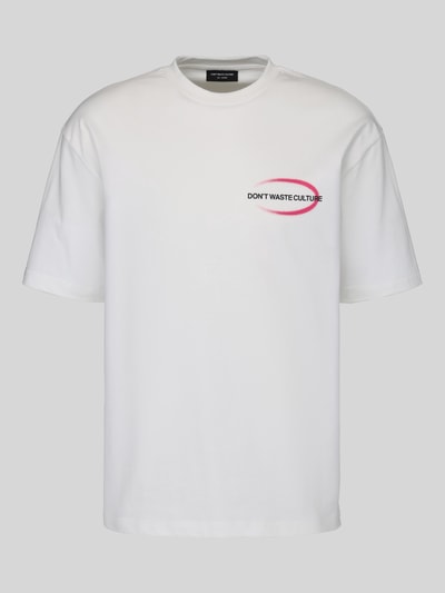 Don´t Waste Culture Oversized T-Shirt aus Baumwoll-Mix Modell 'LIRA' Offwhite 2