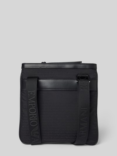 Emporio Armani Handtasche mit Label-Applikation Black 4