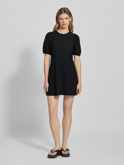 Only Sukienka mini lekko rozkloszowana z dekoltem na plecach model ‘SURI’ Czarny 1