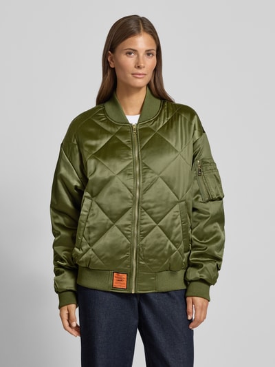 Original Bombers Bomberjack met labelpatch Kaki - 4