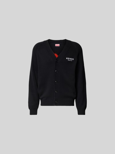 Kenzo Strickjacke mit Knopfleiste Black 2