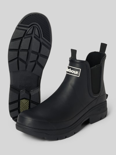 Barbour Gummistiefel mit Logo-Detail Modell 'NIMBUS' Black 4