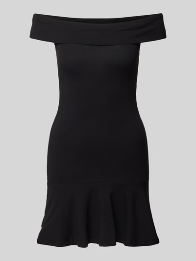 Noisy May Off-Shoulder-Kleid mit Teilungsnaht Modell 'NEW SIGNE' Black 2