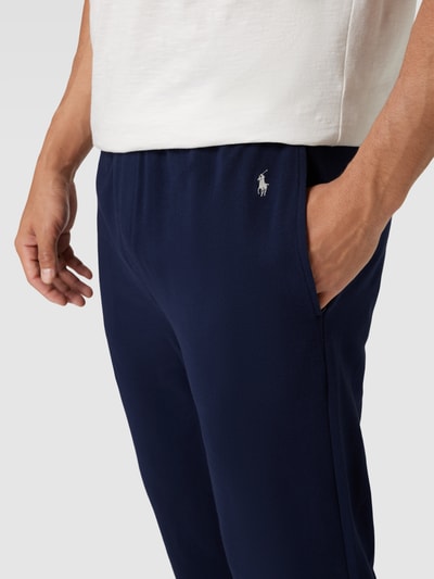 Polo Ralph Lauren Underwear Spodnie dresowe z detalem z logo Granatowy 3