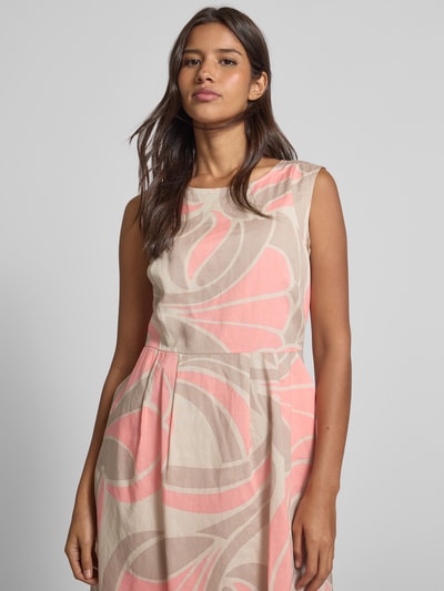 Betty Barclay Knielanges Kleid mit Rundhalsausschnitt Rose 3