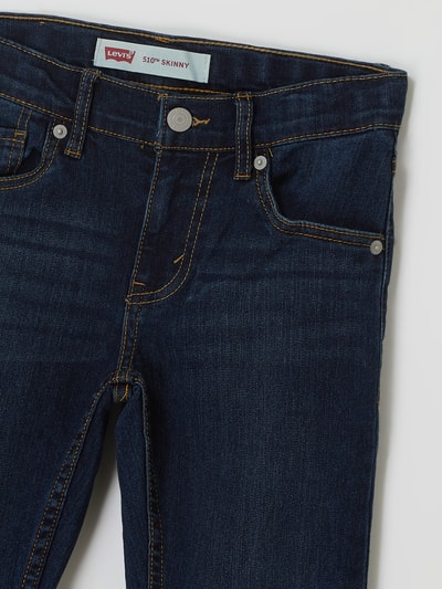 Levi’s® Kids Skinny Fit Jeans mit Stretch-Anteil Modell '510'  Jeansblau 2