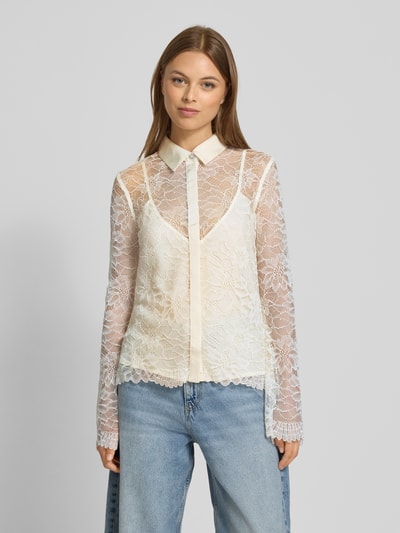 Guess Regular Fit Bluse im 2-in-1-Look Weiss 4