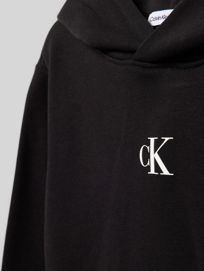 Calvin Klein Jeans Hoodie mit Kapuze Black 2