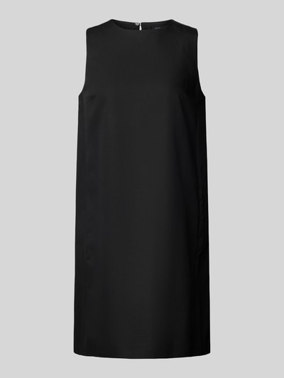 Weekend Max Mara Minikleid aus Baumwoll-Leinen-Mix Modell 'RACER' Black 2
