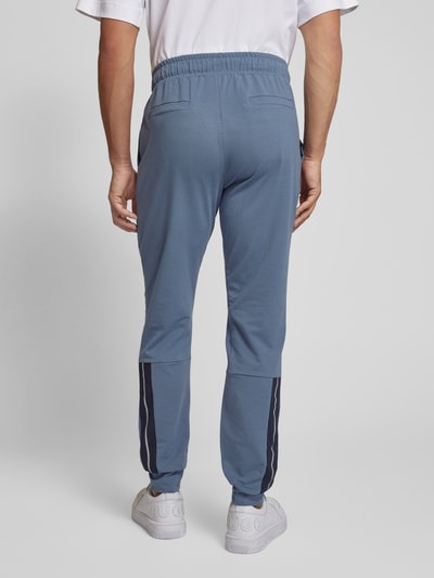 Joy Sweatpants met achterzakken, model 'JOSHUA' Lichtgrijs - 5