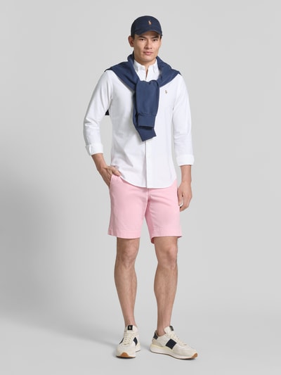 Polo Ralph Lauren Regular Fit Freizeithemd aus reiner Baumwolle Weiss 1