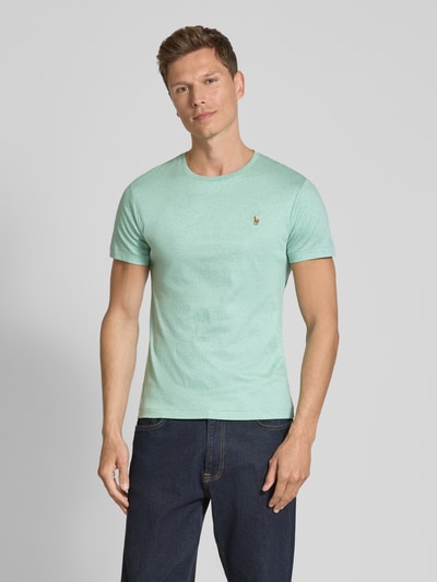 Polo Ralph Lauren T-Shirt mit Label-Stitching Mint 4