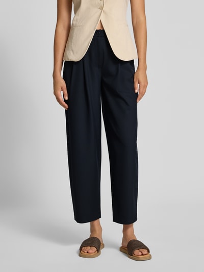 Cambio Stoffhose in verkürzter Passform Modell 'ERIN' Dunkelblau 4